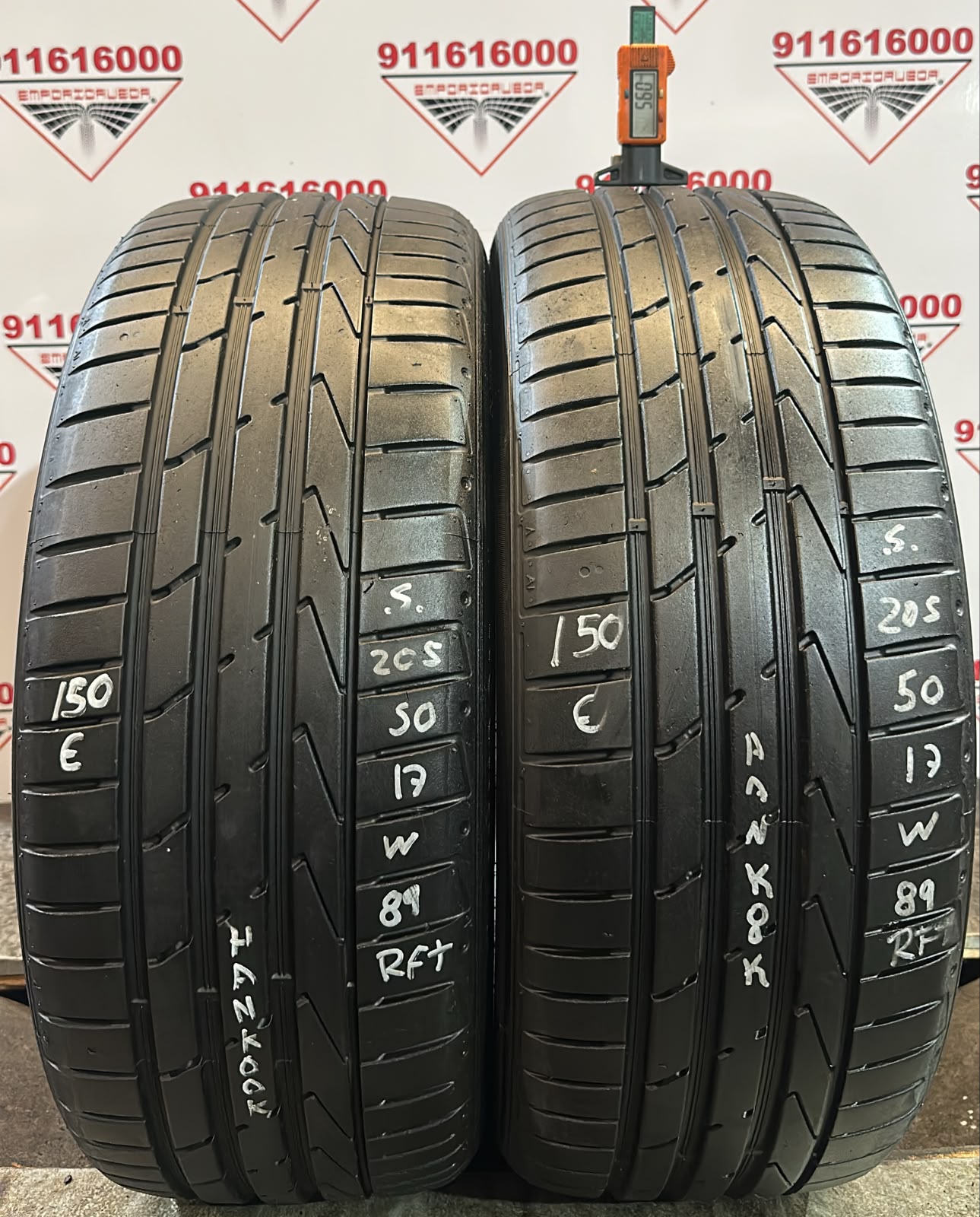 HANKOOK VENTUS S1 EVO02 USADO RSCM+S 205/50 R17 89 W